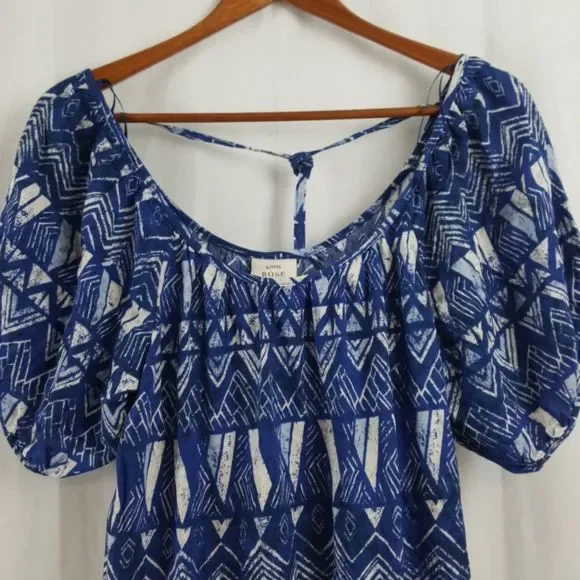 Knox Rose Tiered Boho Dress NWT XS - Picture 3 of 11